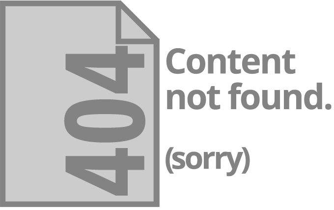 404 content not found